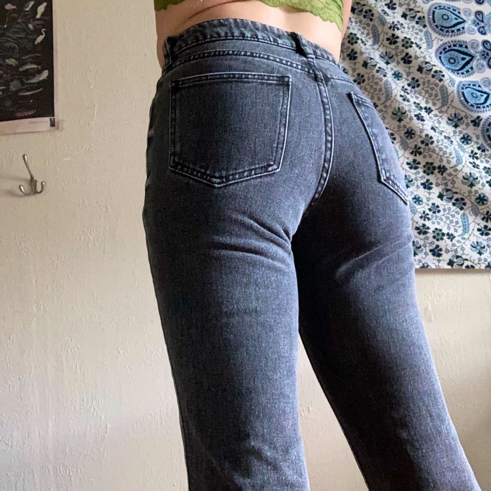 Pacsun Mom Jeans in black